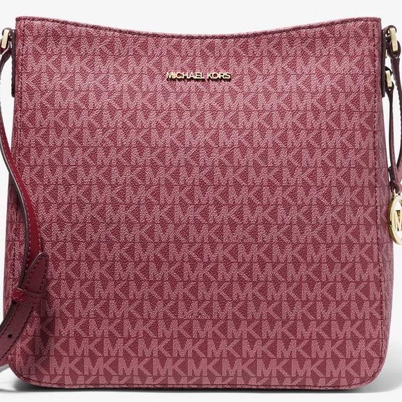 Michael Kors Jet Set Travel Logo Messenger Bag - Picture 1 of 8